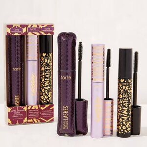 Tarte Cosmetics Holiday Mascara #1 Lash Wardrobe 2022 w 3 Full Size Mascaras NIB